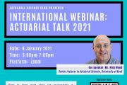 International Webinar : Actuarial Talk 2021